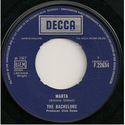The Bachelors Marta Vinyl 7" USED