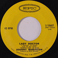 Johnny Robinson Lady Doctor USED VINYL 7INCH 45 RPM
