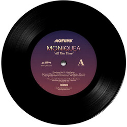Moniquea All The Time USED VINYL 7INCH SINGLE