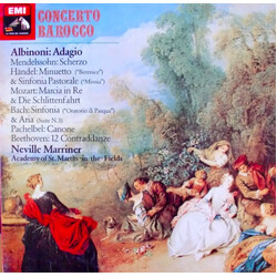 The Academy Of St. Martin-in-the-Fields / Sir Neville Marriner Concerto Barocco Vinyl LP USED
