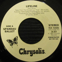 Spandau Ballet Lifeline Vinyl 7" USED