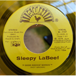 Sleepy La Beef Good Rockin' Boogie / Mathilda Vinyl 7" USED