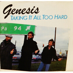 Genesis Taking It All Too Hard USED VINYL 7INCH 45 RPM SINGLE