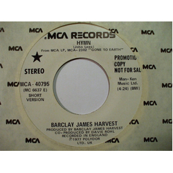 Barclay James Harvest Hymn Vinyl 7" USED