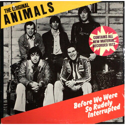 The Animals Before We Were So Rudely Interrupted Vinyl LP USED