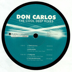 Don Carlos The Cool Deep Mixes USED VINYL 12INCH 33 S RPM