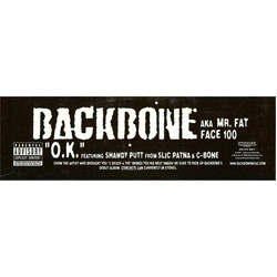Backbone O.K. USED VINYL 12INCH 33 S RPM