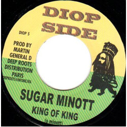 Sugar Minott King Of King USED VINYL 7INCH 45 RPM