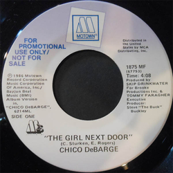 Chico DeBarge The Girl Next Door Vinyl 7" USED