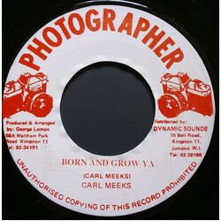 Carl Meeks Born And Grow Ya USED VINYL 7INCH 45 RPM REPRESS