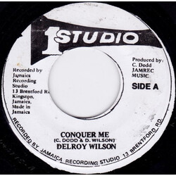 Delroy Wilson Conquer Me USED VINYL 7INCH 45 RPM REISSUE