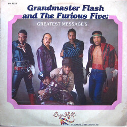 Grandmaster Flash & The Furious Five Greatest Messages Vinyl LP USED