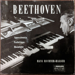 Ludwig van Beethoven / Hans Richter-Haaser Appassionata / Pathetique / Moonlight Vinyl LP USED