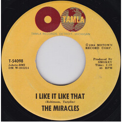 The Miracles I Like It Like That / You're So Fine And Sweet USED VINYL 7INCH 45 RPM