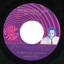 Howard Tate My Soul's Got A Hole In It / It's Too Late USED VINYL 7INCH 45 RPM SINGLE PROMO