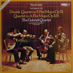 Antonín Dvořák / The Gabrieli String Quartet Quartet In E Flat Major, Op. 51 / Quartet In A Flat Major, Op. 105 Vinyl LP USED