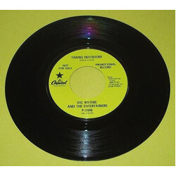 Vic Waters And The Entertainers Taking Inventory / The Greatest Love USED VINYL 7INCH 45 RPM MONO PROMO