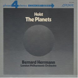 Gustav Holst / Bernard Herrmann / The London Philharmonic Orchestra The Planets Vinyl LP USED