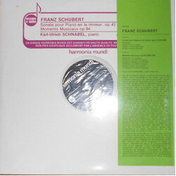 Franz Schubert / Karl Ulrich Schnabel Sonate En La Mineur Op. 42 / 6 Moments Musicaux Op. 94 Vinyl LP USED