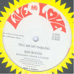 Ken Boothe / Thriller U Tell Me My Darling / My Love USED VINYL 12INCH 45 RPM