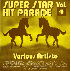 Various Super Star Hit Parade Vol 4 Vinyl LP USED