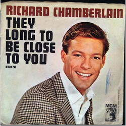 Richard Chamberlain Blue Guitar / They Long To Be Close To You USED VINYL 7INCH 45 RPM