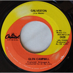 Glen Campbell Galveston USED VINYL 7INCH 45 RPM SINGLE