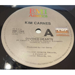Kim Carnes Divided Hearts USED VINYL 7INCH 45 RPM