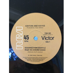 Tony Ashton / Lynda Hayes Resurrection Shuffle USED VINYL 12INCH 45 RPM