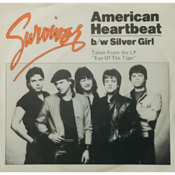 Survivor American Heartbeat USED VINYL 7INCH 45 RPM SINGLE PROMO