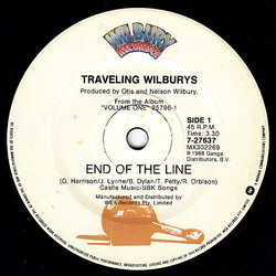 Traveling Wilburys End Of The Line USED VINYL 7INCH 45 RPM SINGLE