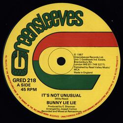 Bunny Lie Lie It's Not Unusual USED VINYL 12INCH 45 RPM