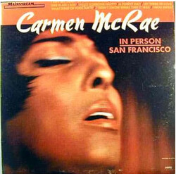 Carmen McRae In Person / San Francisco Vinyl LP USED