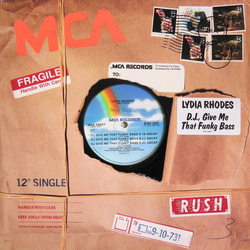 Lydia Rhodes DJ Give Me That Funky Bass Vinyl 12" USED