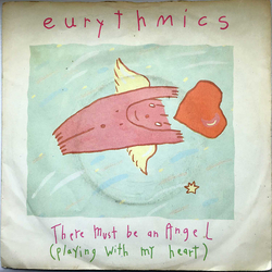 Eurythmics There Must Be An Angel (Playing With My Heart) Vinyl 7" USED