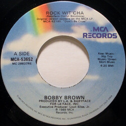 Bobby Brown Rock Wit' Cha Vinyl 7" USED