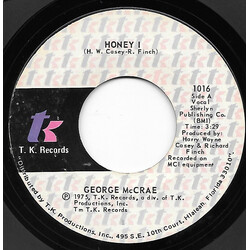 George McCrae Honey I USED VINYL 7INCH 45 RPM SINGLE