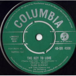 Russ Conway / Tony Osborne And His Orchestra The Key To Love USED VINYL 7INCH SINGLE