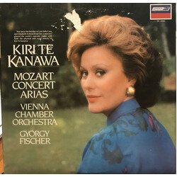 Kiri Te Kanawa / Wiener Kammerorchester / György Fischer Mozart Concert Arias Vinyl LP USED
