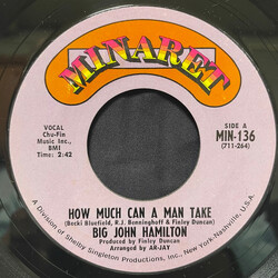 Big John Hamilton How Much Can A Man Take USED VINYL 7INCH 45 RPM STYRENE