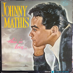 Johnny Mathis This Is Love Vinyl LP USED