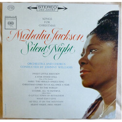 Mahalia Jackson Silent Night - Songs For Christmas Vinyl LP USED