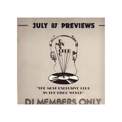 Various July 87 Previews Vinyl LP USED