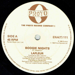Lafleur Boogie Nights USED VINYL 12INCH 45 RPM