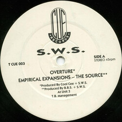S.W.S. Overture / Empirical Expansions - The Source USED VINYL 12INCH 45 RPM STEREO