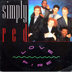 Simply Red Love Fire USED VINYL 12INCH 45 RPM