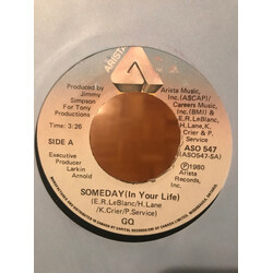 GQ Someday (In Your Life) USED VINYL 7INCH 45 RPM