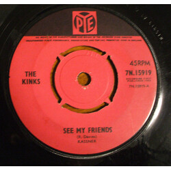 The Kinks See My Friends USED VINYL 7INCH 45 RPM SINGLE