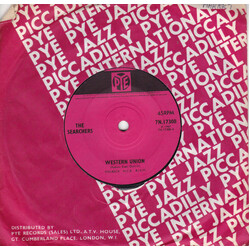 The Searchers Western Union / I'll Cry Tomorrow USED VINYL 7INCH 45 RPM SINGLE