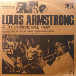 Louis Armstrong At The Carnegie Hall Vinyl LP USED